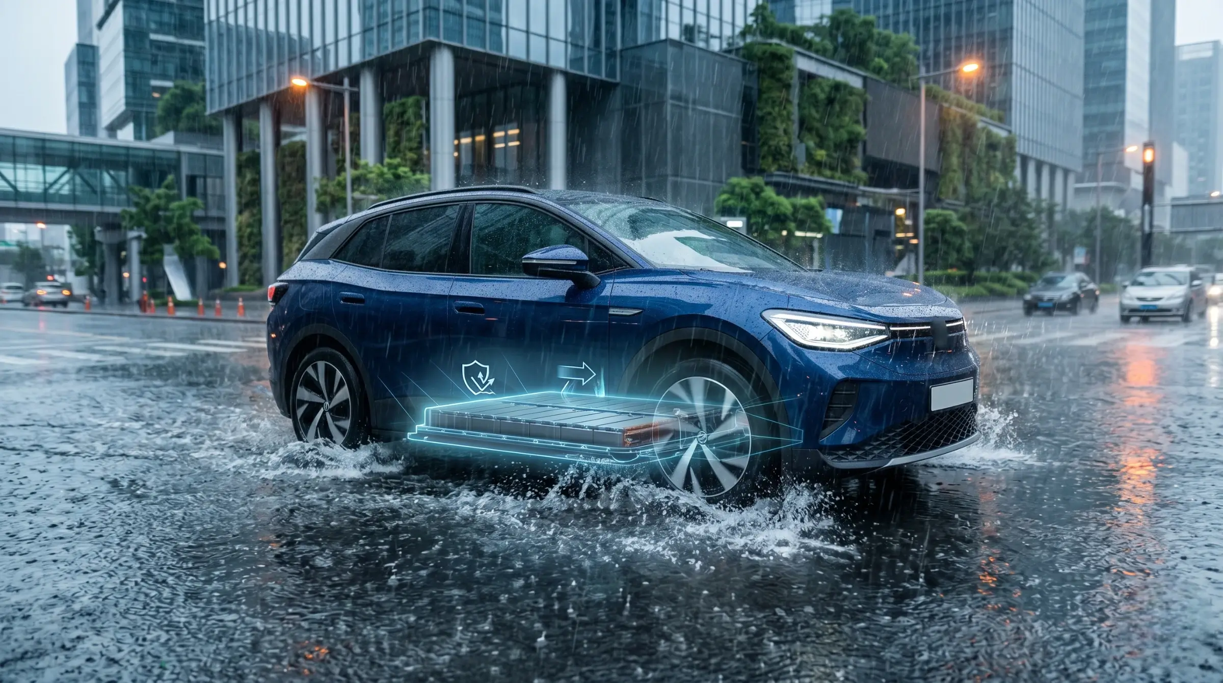 Mobil Listrik Bisa Banjir? Memahami IP Rating Baterai EV